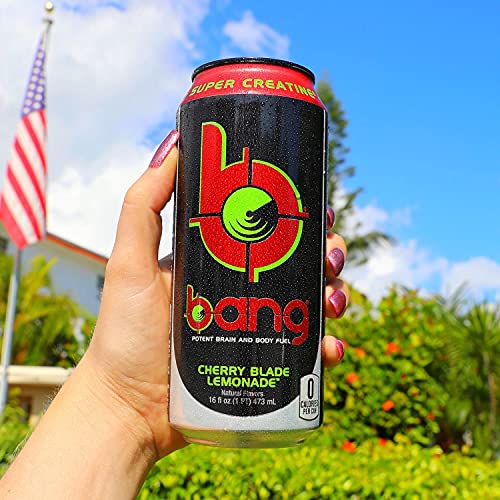 Bang Energy Variety Pack - Sour Heads, Blue Razz, Purple Haze an...