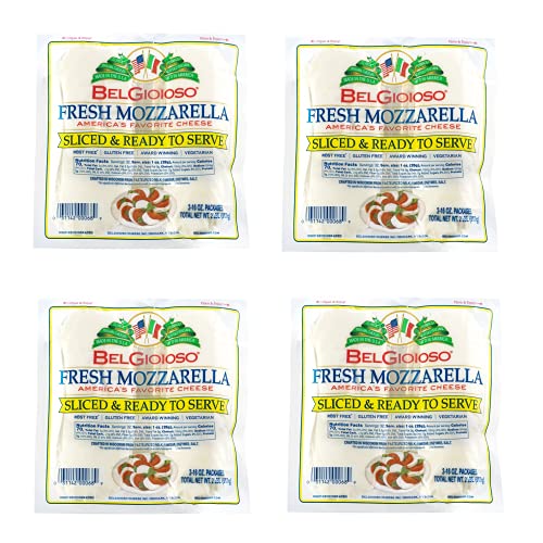 BelGioioso Pre-Sliced RBST and Gluten Free Fresh Snacking Mozzar...