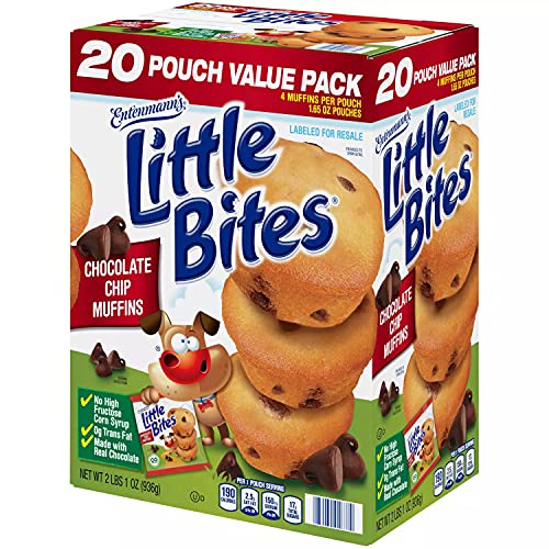 Entenmanns Little Bites Chocolate Chip Muffins, No High Fructos...