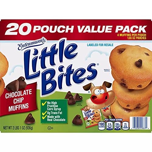 Entenmanns Little Bites Chocolate Chip Muffins, No High Fructos...