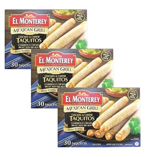 Gourmet Kitchn El Monterey Chicken and Cheese Taquitos Pack of ...