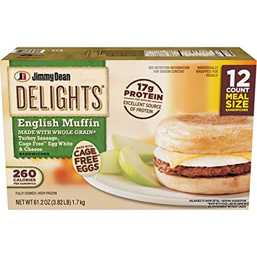 Gourmet Kitchn Jimmy Dean Delights, English Muffin Cage Free, Tu...