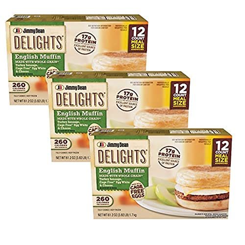 Gourmet Kitchn Jimmy Dean Delights, English Muffin Cage Free, Tu...