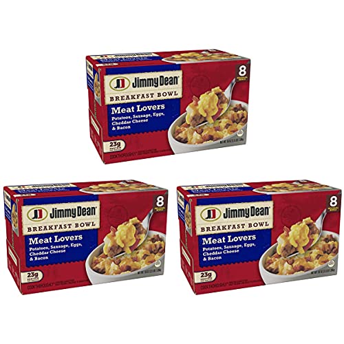 Gourmet Kitchn Jimmy Dean Meat Lovers Breakfast Bowls - 3 Boxes