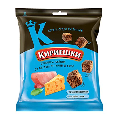 3 Korochki / Kirieshki Rye Bread Rusks {Croutons} Variety Pack O