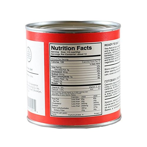 Pork Coarse Ground Tushonka 680G Pack Of 2