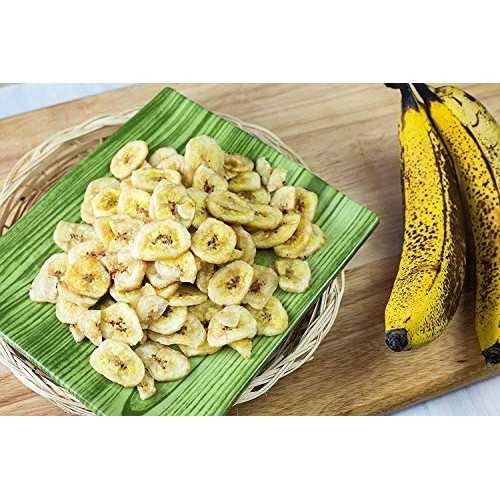 Dried Banana Chips Sweetened; Gluten Free Healhthy Snack; Bulk 1