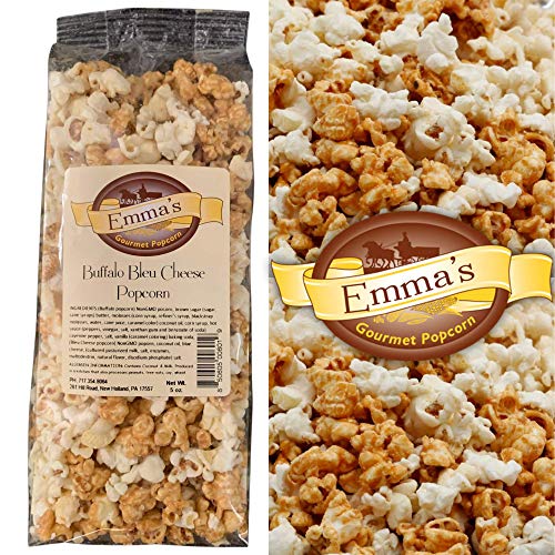 Emmas Gourmet Buffalo Blue Cheese Popcorn | Caramelized Popcorn