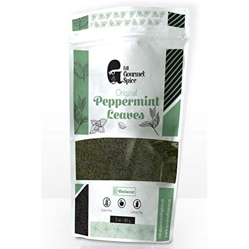 Gourmet Spice Dried Peppermint Leaves - 3 Oz |Dried Mint Loose L