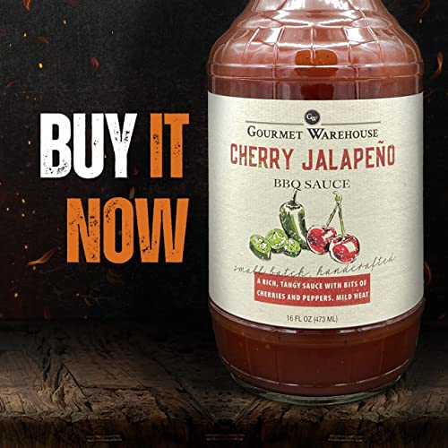 Gourmet Warehouse Cherry Jalapeno Bbq Sauce, Caribbean Style Bar