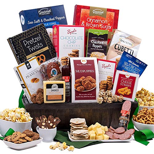 Snack &Amp; Chocolate Gift Basket Deluxe