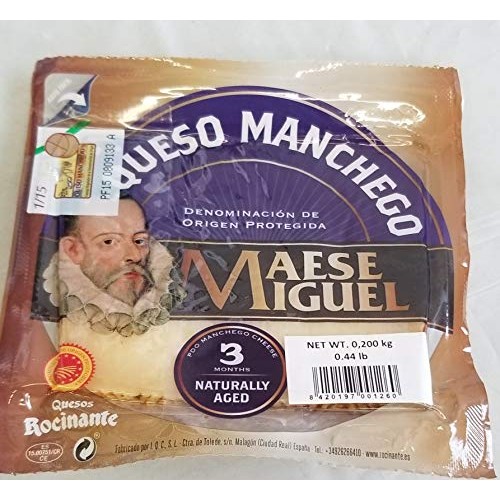 Maese Miguel Queso Manchego Aged 3 Months .44Lbs