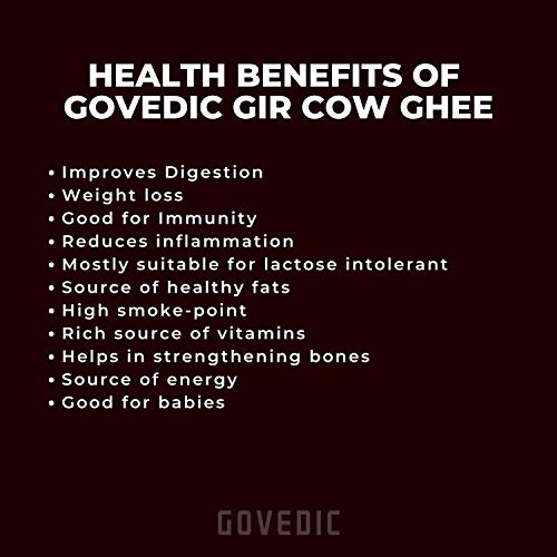Govedic Bilona A2 Ghee 250 Ml | 8.45 Oz | Made From Organic Gr