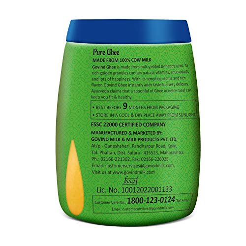 Govind Pure Ghee 15.965 Fl-Oz
