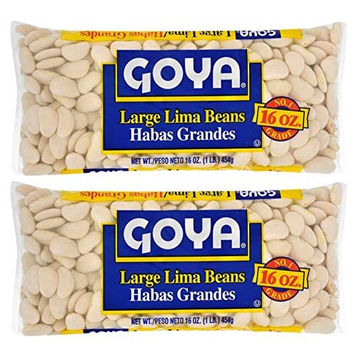 Goya Large Lima Beans 1Lb Pack Of 02