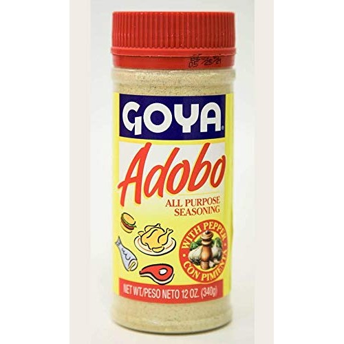 Goya Adobo All Purpose Seasoning With Pepper 12 Oz 3 Pack
