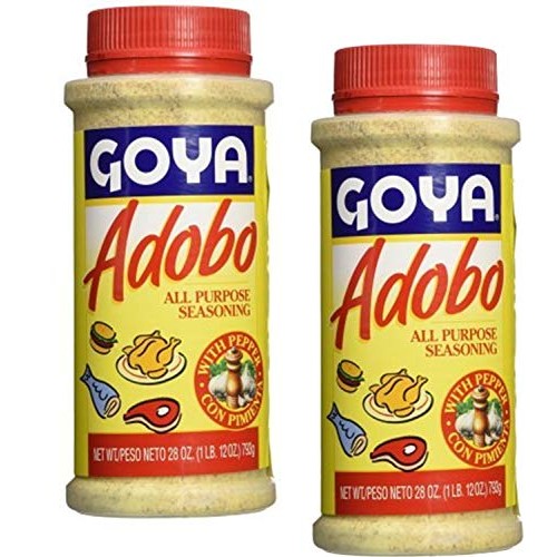 Goya Adobo With Pepper 28 Oz - Adobo Con Pimienta Pack Of 2