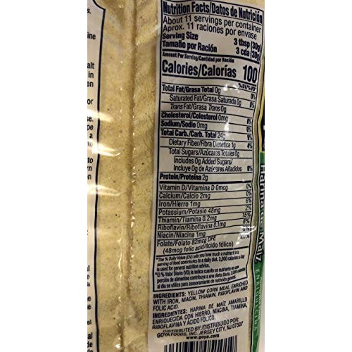 Corn Meal Fine Goya Harina De Maiz Fina 2 Pack 12Oz
