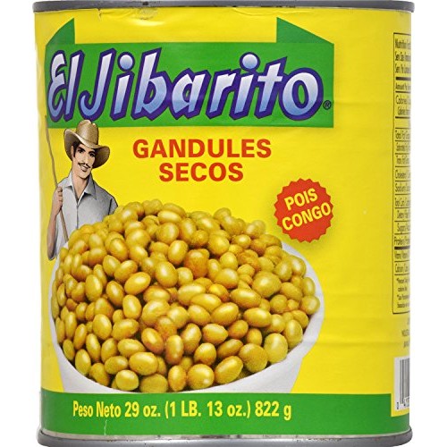 Goya Foods Elhombre Vegetable Pigeon Peas Jack In The Box, 29-Ou