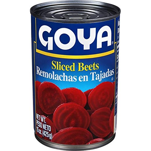 Goya Foods Sliced Beets, 15-Ounce Pack Of 24
