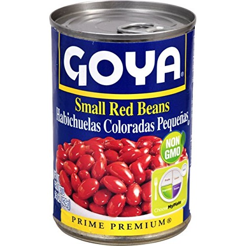 Goya Foods Small Red Beans, 15.5-Ounce Pack Of 24