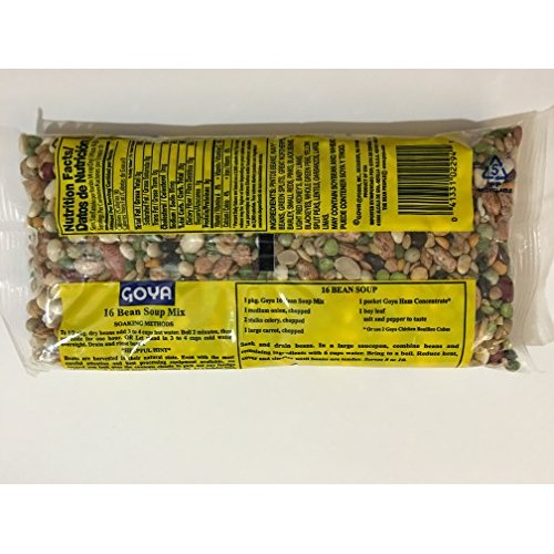 Goya 16 Bean Soup Mix No. 1 Grade, 14 Oz, 1 Bag