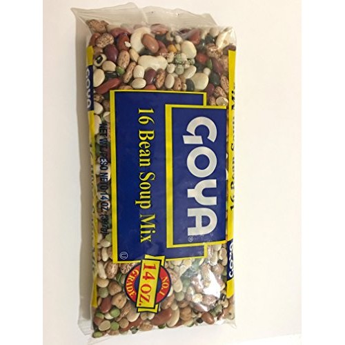 Goya 16 Bean Soup Mix No. 1 Grade, 14 Oz, 1 Bag