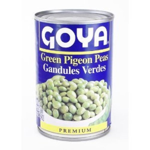 Goya Gandules Verdes - Green Pigeon Peas 15-Ounce Unit Pack Of 9