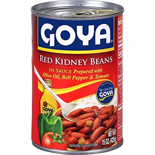 Goya Foods Red Kidney Beans In Sauce, 15 Oz