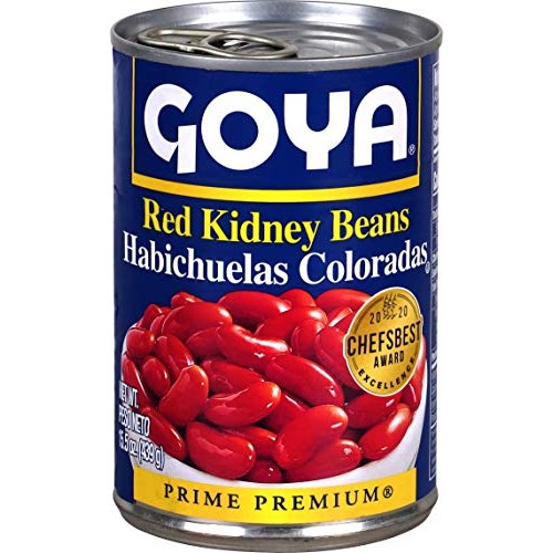 Goya Foods Red Kidney Beans, 15.5-Ounce Pack Of 24
