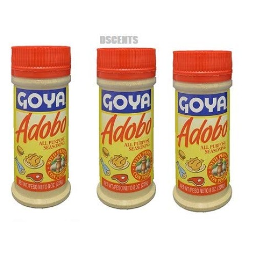 Goya Adobo All Purpose Seasoning, 8 Ounces Pack Of 3
