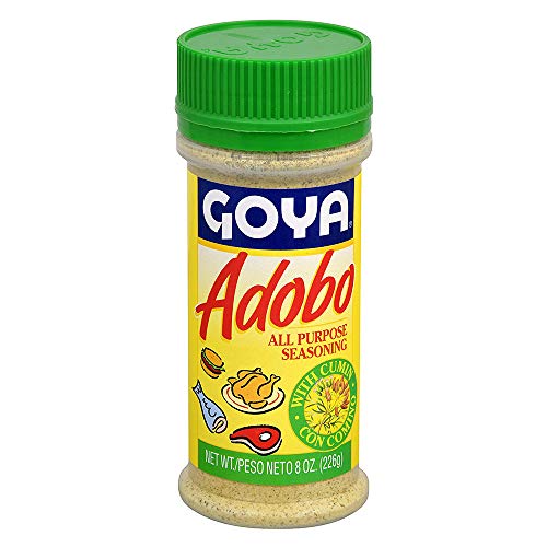 Goya Adobo All Purpose Seasoning With Cumin, 8 Oz Bottle Pack O
