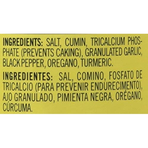 Goya Adobo All Purpose Seasoning With Cumin, 8 Oz Bottle Pack O