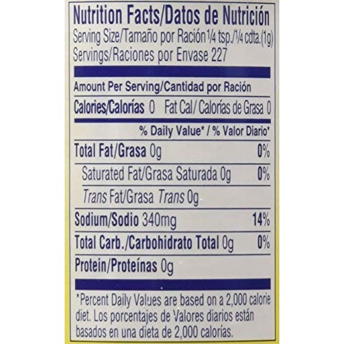 Goya Adobo All Purpose Seasoning With Cumin, 8 Oz Bottle Pack O