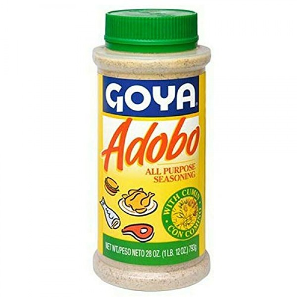 Goya Adobo All Purpose Seasoning With Cumin & Pepper, 28 Oz Bott...