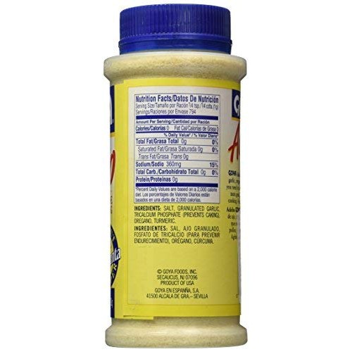 Goya Adobo Seasoning Without Pepper 28 Ounces 2 Pack