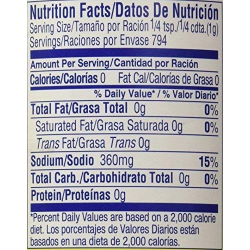 Goya Adobo Seasoning Without Pepper 28 Ounces 2 Pack