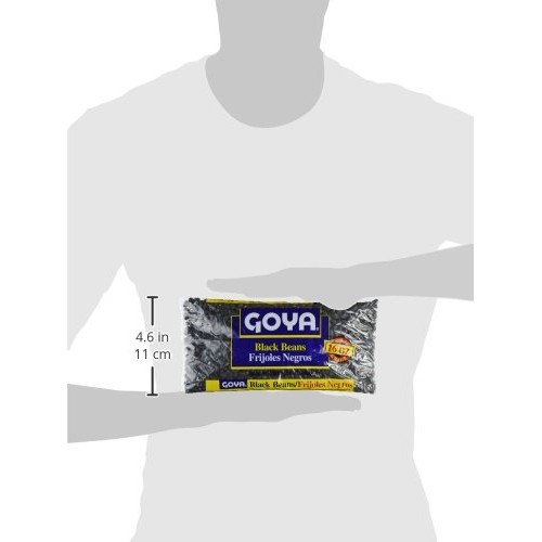 Goya Beans Combo: 2 Black Beans Dry 1Lb + 2 Red Kidney Beans Dry