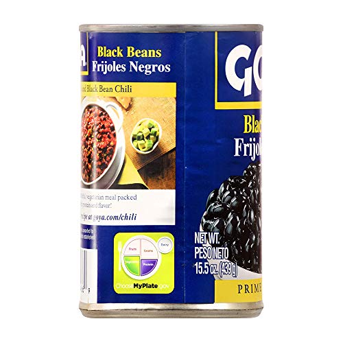 Goya Black Beans Premium 15.5 Oz. Pack Of 3.