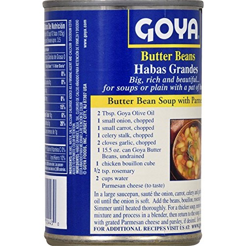 Goya Butter Beans, 15.5 Oz
