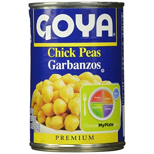 Goya Chick Peas 15.5 Oz | Garbanzos 439g PACK OF 04