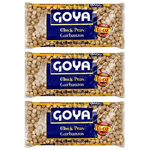 Goya Chick Peas 16Oz | Garbanzos 1Lb Pack Of 03