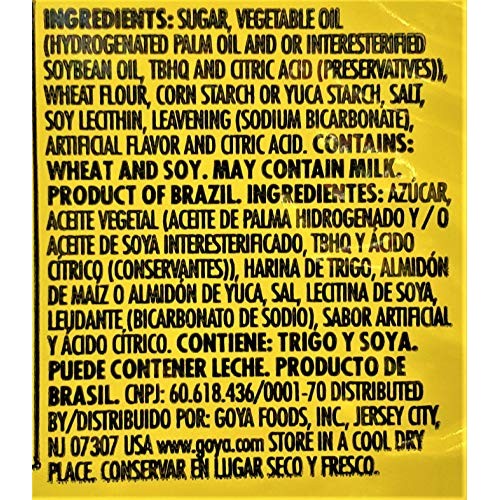 Goya Coconut Wafers 3 Pack, Total Of 14.82Oz