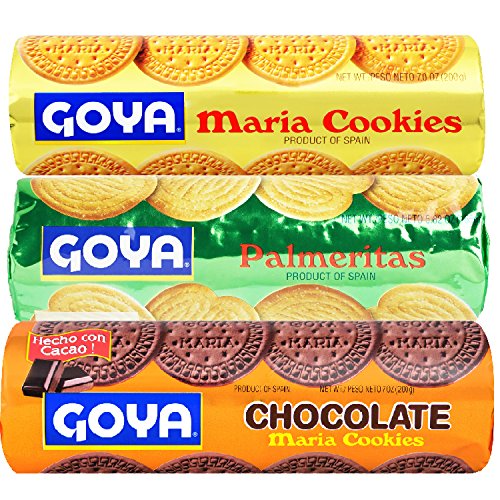 Goya Cookie Variety Pack, 1 Each: Traditional Maria Cookies 7Oz,