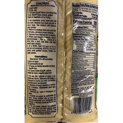 Goya Fine Yellow Corn Meal - 12 Oz