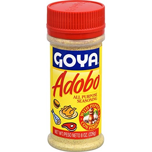 Goya Foods Adobo Seasoning With Pepper, 8-Ounce Pack Of 24