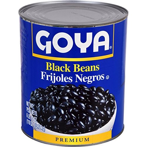 Goya Foods Black Beans, 110 Ounce Pack Of 6