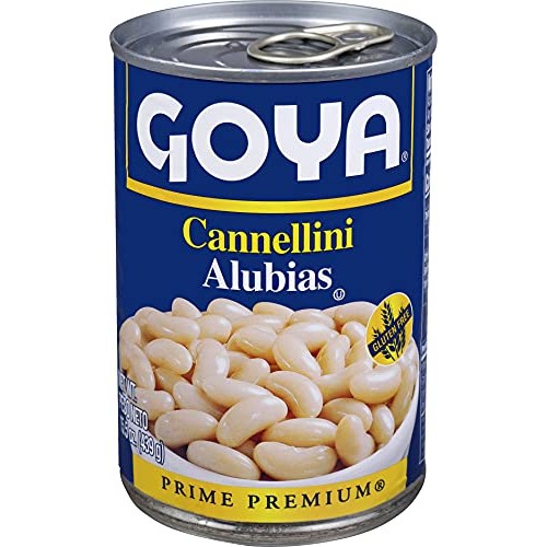 Goya Foods Cannellini Beans, 15.5-Ounce Pack Of 24