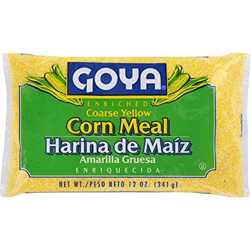 Goya Foods Coarse Yellow Corn Meal, 12 Ounce Pack of 24