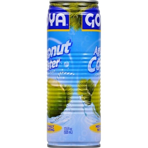 Goya Foods Coconut Water, 17.6-Ounce Pack Of 24